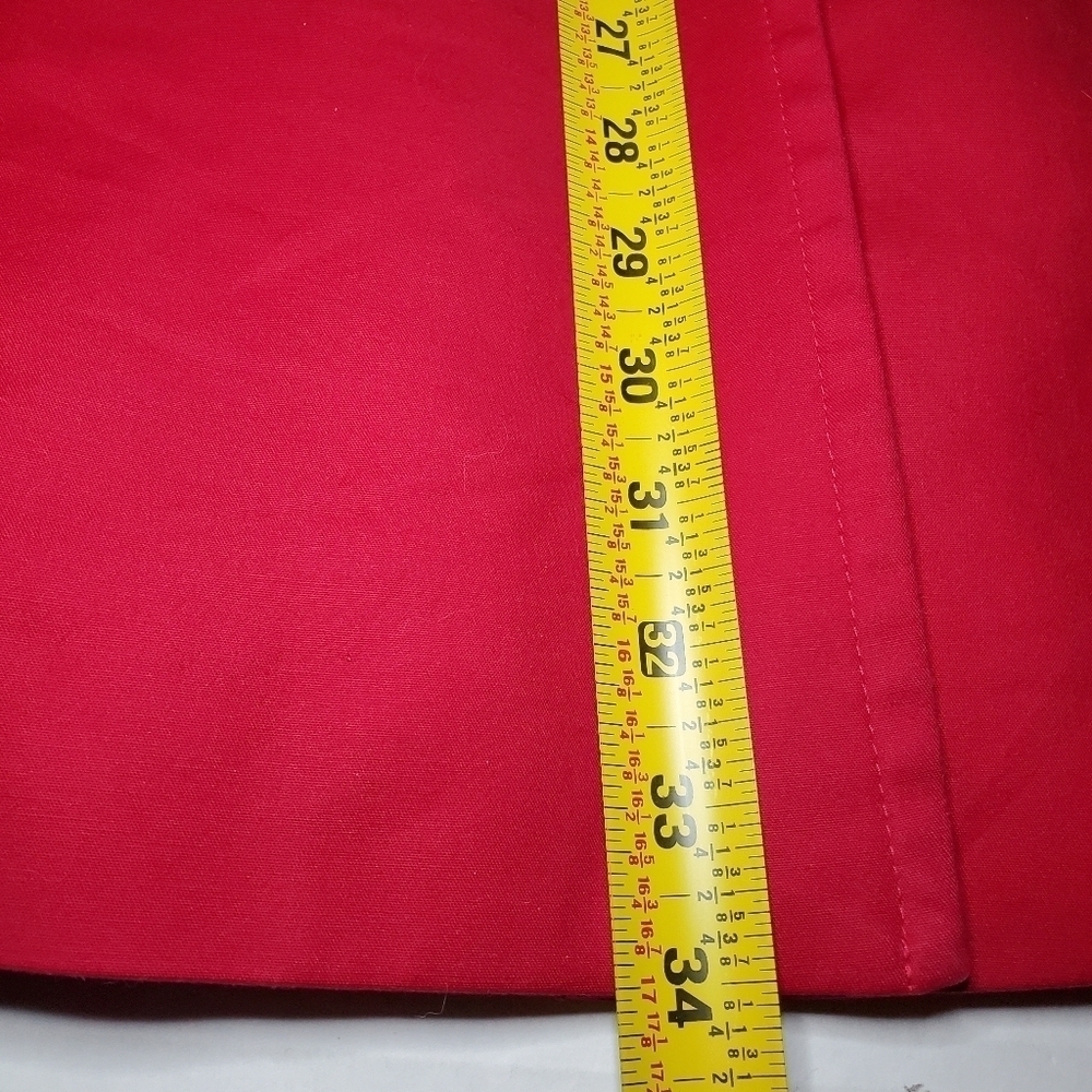 Pendleton By George Simonton Womens Red Jacket Size Large Mod Couture Rain Coat - Picture 13 of 16